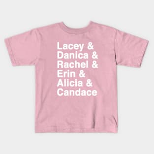 Ladies of Christmas Movies Kids T-Shirt